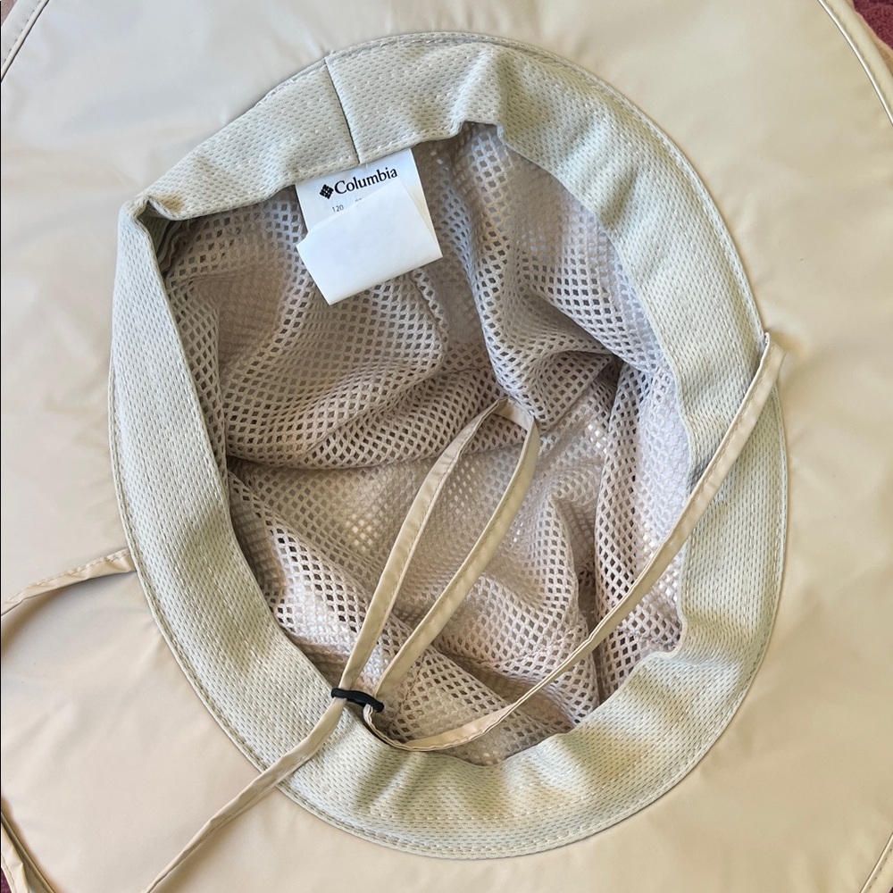 Columbia Omni-Tech Light Tan Outdoor Hat NEW - Picture 3 of 4